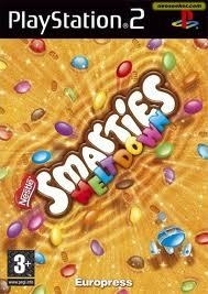 Smarties Meltdown zonder boekje (ps2 tweedehands game)