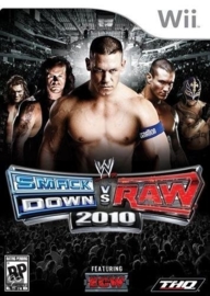 Smackdown vs Raw 2010 zonder boekje (Nintendo Wii tweedehands game)