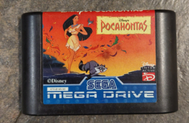 Disney Pocahontas losse cassette (Sega Mega Drive tweedehands game)