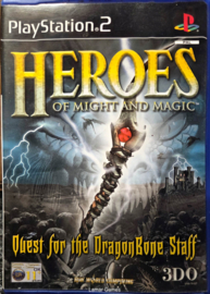 Heroes of might and magic Quest for the Dragon Bone Staff (ps2 tweedehands game)