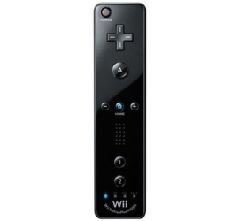 Zwarte Motion Plus Controller (Nintendo Wii used)