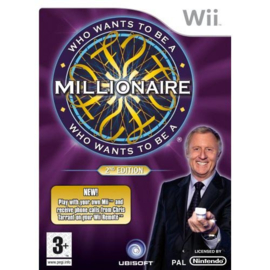 Who wants to be a Millionaire 2 zonder boekje (Nintendo Wii tweedehands game)