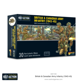 British and Canadian Infantry (Bolt action nieuw)