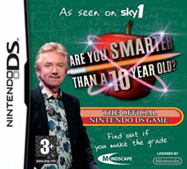 Are you smarter than a 10 year old? (Nintendo DS used game)
