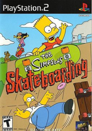 The Simpsons Skateboarding zonder boekje (PS2 Used Game)