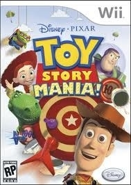 Toy Story Mania met 3d bril (wii used game)