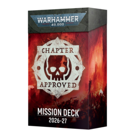 Warhammer 40k chapter approved mission deck 2026-2027 (Warhammer 40.000 nieuw)