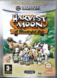 Harvest Moon A wonderful Life Player`s Choice (Gamecube used game)Player`s Choice (Gamecube used game)