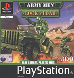 Army Men Lock 'n' Load zonder boekje (PS1 tweedehands game)