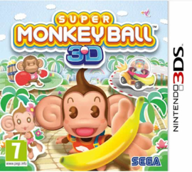Super Monkey Ball 3D (Nintendo 3DS tweedehands game)