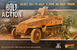 Sd.Kfz 251/10 ausf D (Pak 36) Half Track (Bolt action nieuw)