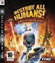 Destroy all humans! path of the furon zonder boekje (ps3 used game)