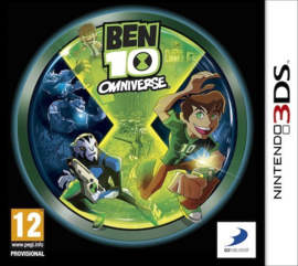 Ben 10 Omniverse cover beschadigd (Nintendo 3DS tweedehands game)