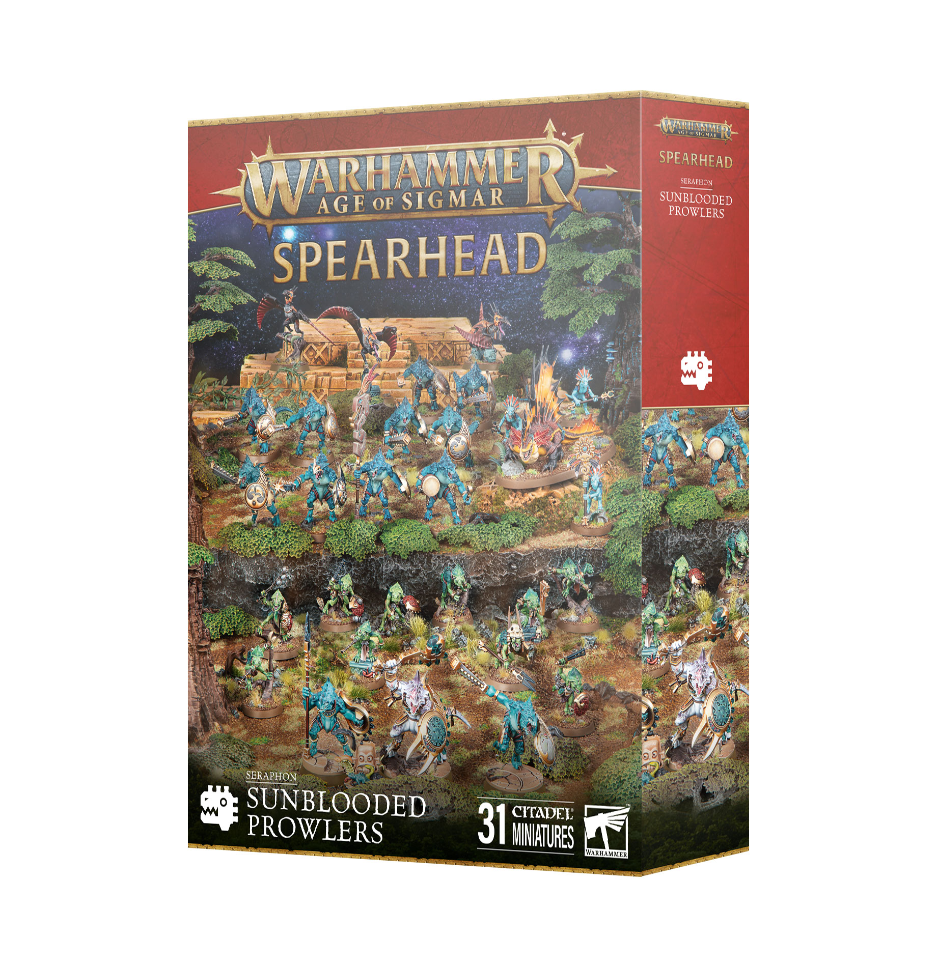 Spearhead Spearhead Seraphon Sunblooded Prowlers (Warhammer nieuw)