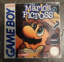 Mario's Picross (Gameboy tweedehands game)
