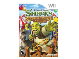 Shrek's carnival Craze Party Games zonder boekje (Wii tweedehands game)