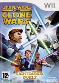 Star Wars clone wars lightsaber duels (wii used game)