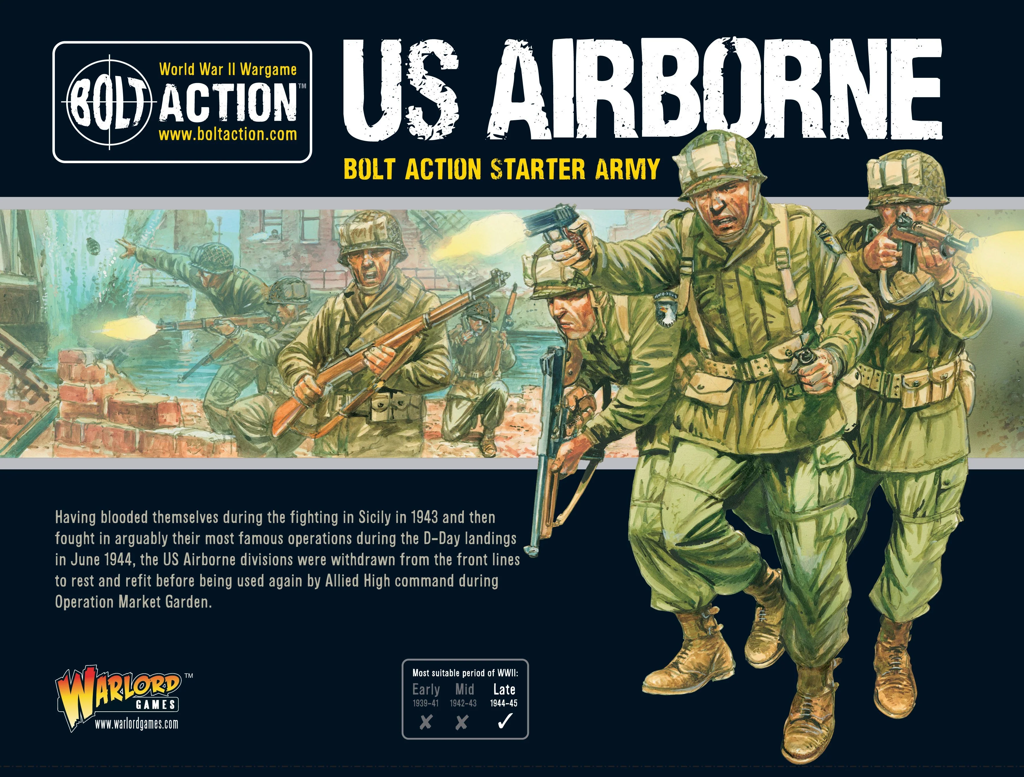 US airborne starter army (Bolt action nieuw)