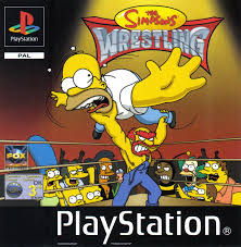 The Simpsons Wrestling zonder boekje(PS1 tweedehands game)