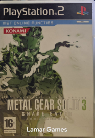 Metal Gear Solid 3 Snake Eater (ps2 tweedehands game)