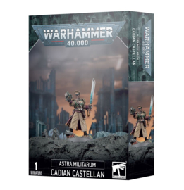 Warhammer 40,000 Astra Militarum Cadian Castellan (Warhammer nieuw)