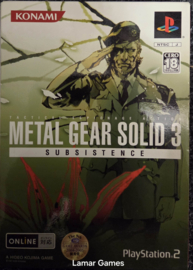 Metal Gear Solid 3 Subsistence NTSC-J (ps2 tweedehands game)