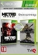Metro 2033 Darksiders double pack (xbox 360 used game)