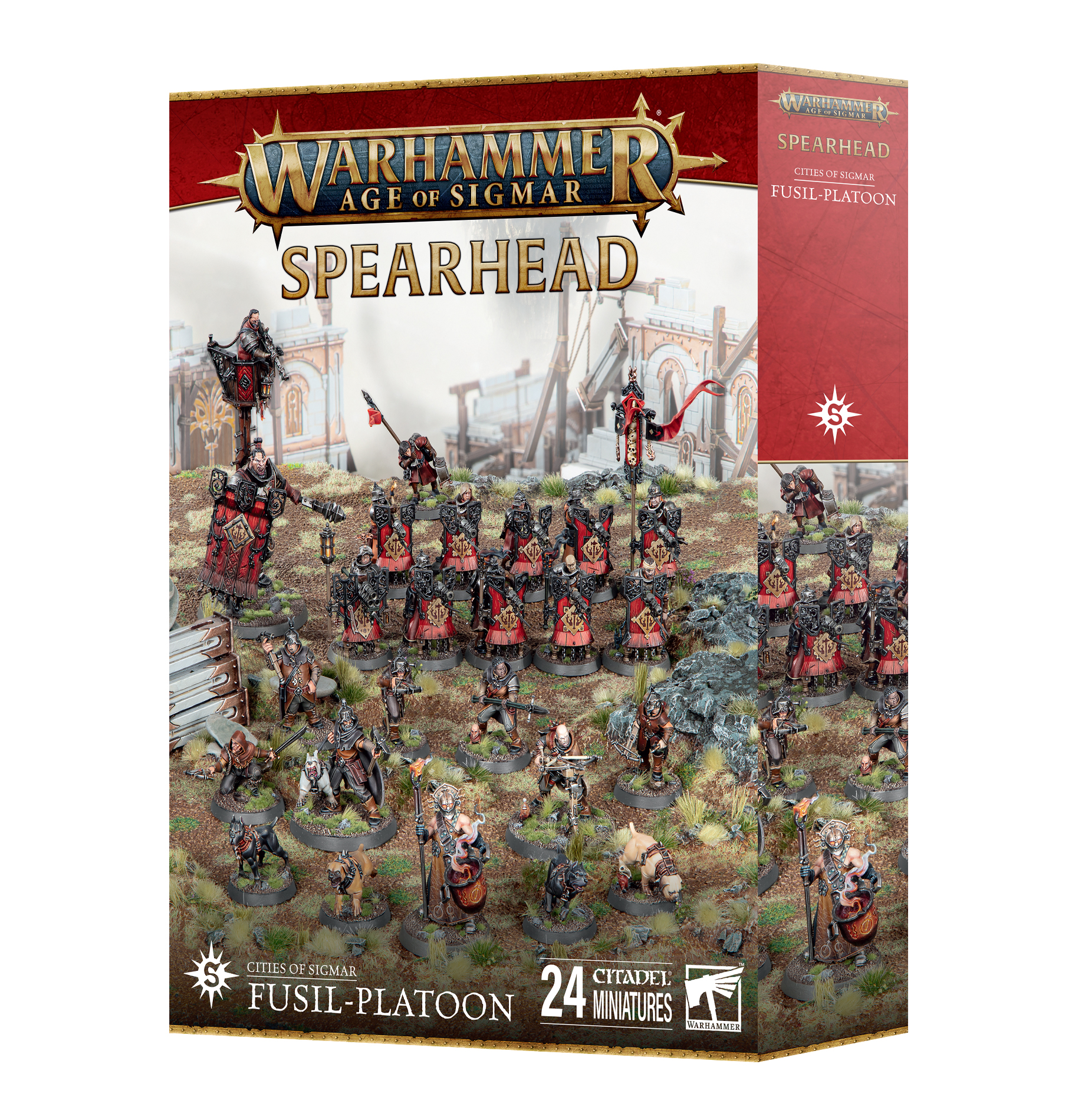 Spearhead Cities of Sigmar Fusil-platoon (Warhammer nieuw)