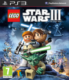 Lego Star Wars III The Clone Wars (PSP tweedehands game)