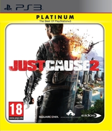 Just Cause 2 platinum zonder boekje  (ps3 used game)