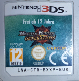 Monster Hunter generations losse cartridge (Nintendo 3ds tweedehands game)