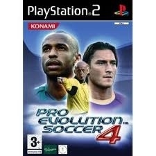 Pro Evolution Soccer 4 platinum zonder boekje (ps2 used game)