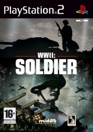 WWII Soldier zonder boekje (ps2 tweedehands game)