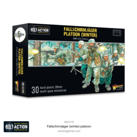 Fallschirmjager platoon (winter) (Bolt action nieuw)