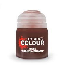 Citadel  Base Thondia Brown 12 Ml (Warhammer Nieuw)