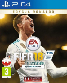 Fifa 18 Ronaldo editie Poolse versie (ps4 nieuw)