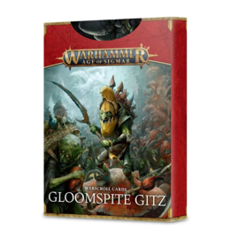 Gloomspite Gitz Warscroll cards  (Warhammer Age of Sigmar nieuw)