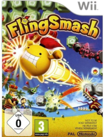 Flingsmash zonder boekje (Nintendo wii tweedehands game)