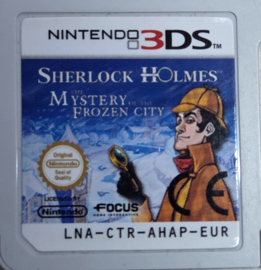 Sherlock Holmes - Mystery of the Frozen city losse cartridge (Nintendo 3DS tweedehands game)