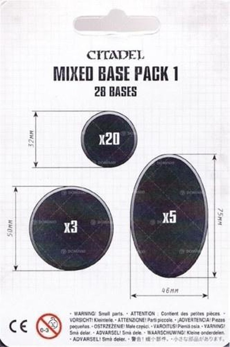 Mixed Base Pack 1 (Warhammer 40.000 nieuw)