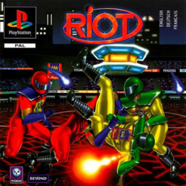 Riot zonder boekje (PS1 tweedehands game)