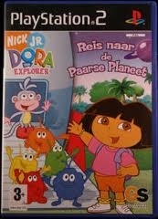Dora the Explorer - reis naar de paarse planeet (ps2 tweedehands game)