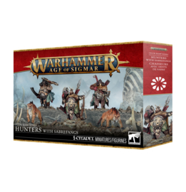Ogor Mawtribes Hunters with Sabrefangs (warhammer nieuw)