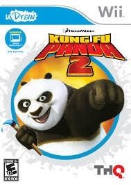uDraw Kung Fu Panda 2 zonder boekje (Nintendo wii tweedehands game)