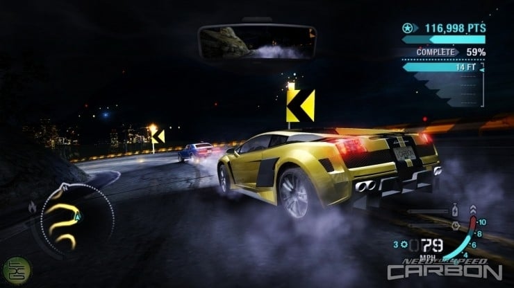 need for speed carbon 360 cheats