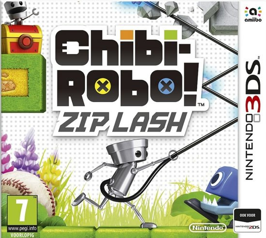 Chibi Robo Zip Lash Amiibo Bundle (Nintendo 3DS nieuw)