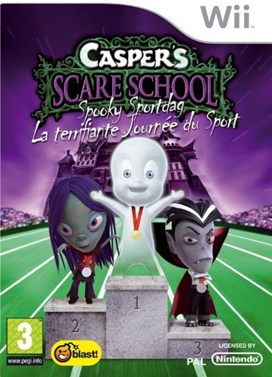 Omgaan met lawaai Postcode Casper's scare school spooky sports day (Wii Nieuw) | Nintendo Wii Nieuwe  games | Lamar Games