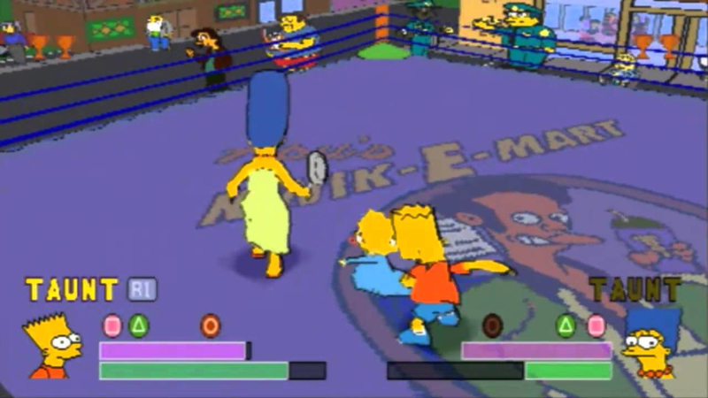 The simpsons hotsell wrestling ps1