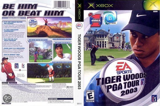 Tiger Woods Pga Tour Xbox Used Game Xbox Classic Games Lamar