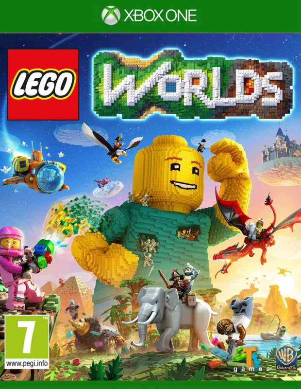 Lego Worlds zonder boekje (xbox one tweedehands game)